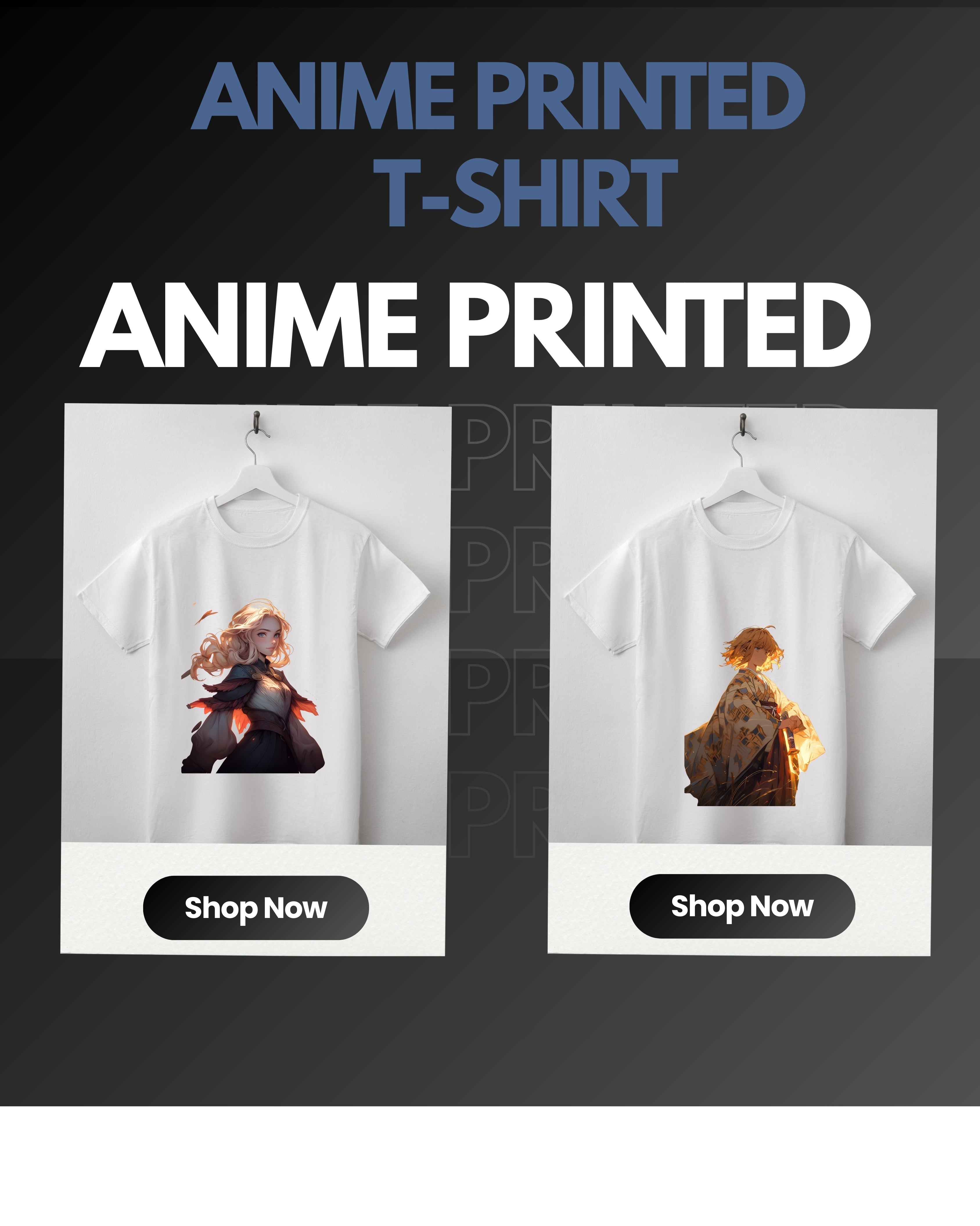 ANIME OVERSIZED T-SHIRTS