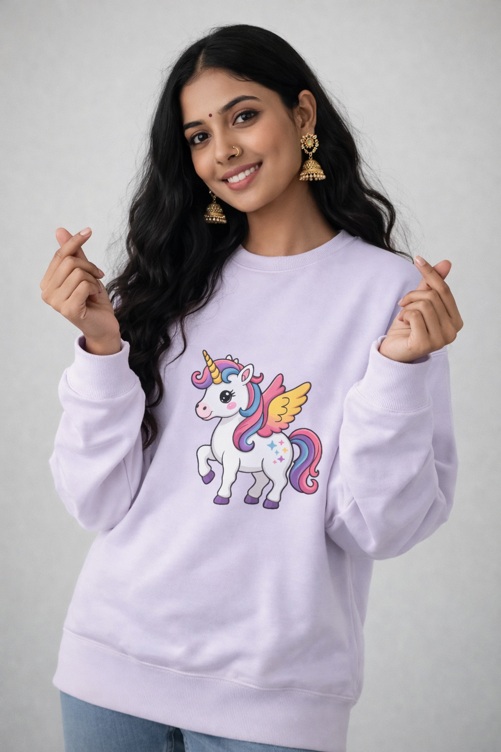 Magic Mane Sweatshirt – Premium Unicorn Fleece Sweatshirt 300 GSM|