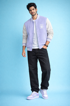 Unisex Stay Weird Varsity Jacket – Premium Cotton 300 GSM|