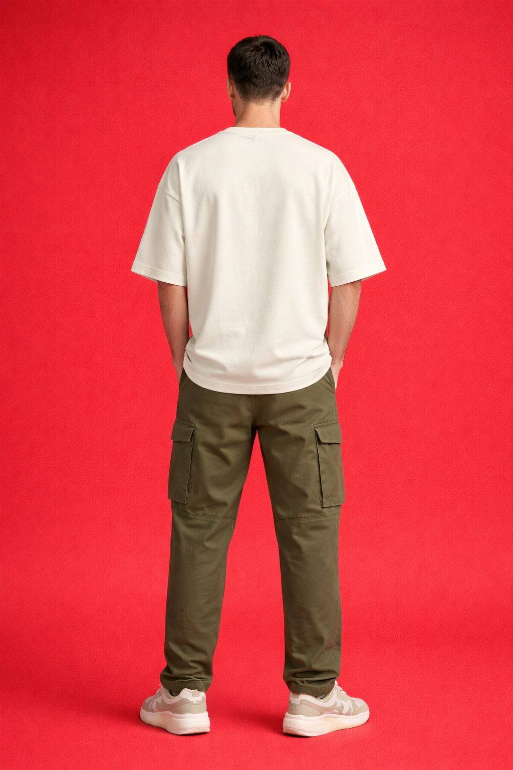 Unisex Terry Oversized Tee — 90/10 cotton-poly blend 260 GSM|