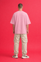 Unisex Terry Oversized Tee — 90/10 cotton-poly blend 260 GSM|