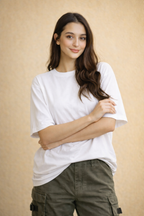 Unisex Oversized Naruto Legends Tee – Anime Squad Back Print Streetwear 240 GSM|