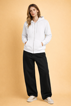 Unisex Premium Zip Hoodie – Unisex Regular Fit, Warm, Heavyweight & Minimal 400 GSM|