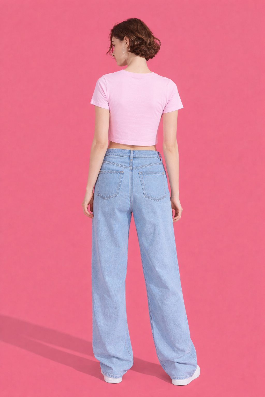 Edge Crop Top – Super Combed Cotton | Cropped Half Sleeve Streetwear Fit 180 GSM|