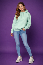 Unisex Brushed Fleece Hoodie – Heavyweight Winter Streetwear 300 GSM|