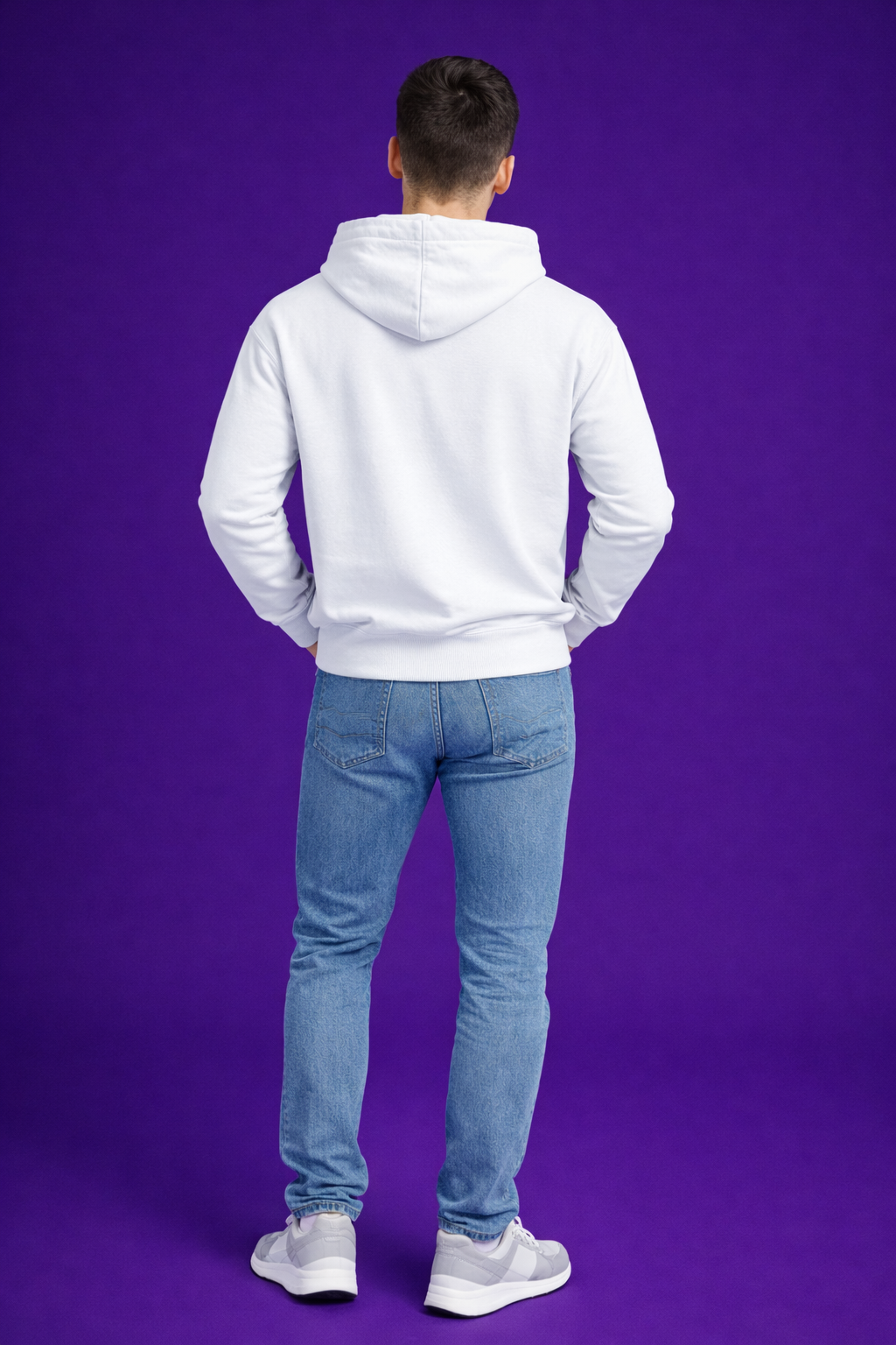 Unisex Brushed Fleece Hoodie – Heavyweight Winter Streetwear 300 GSM|