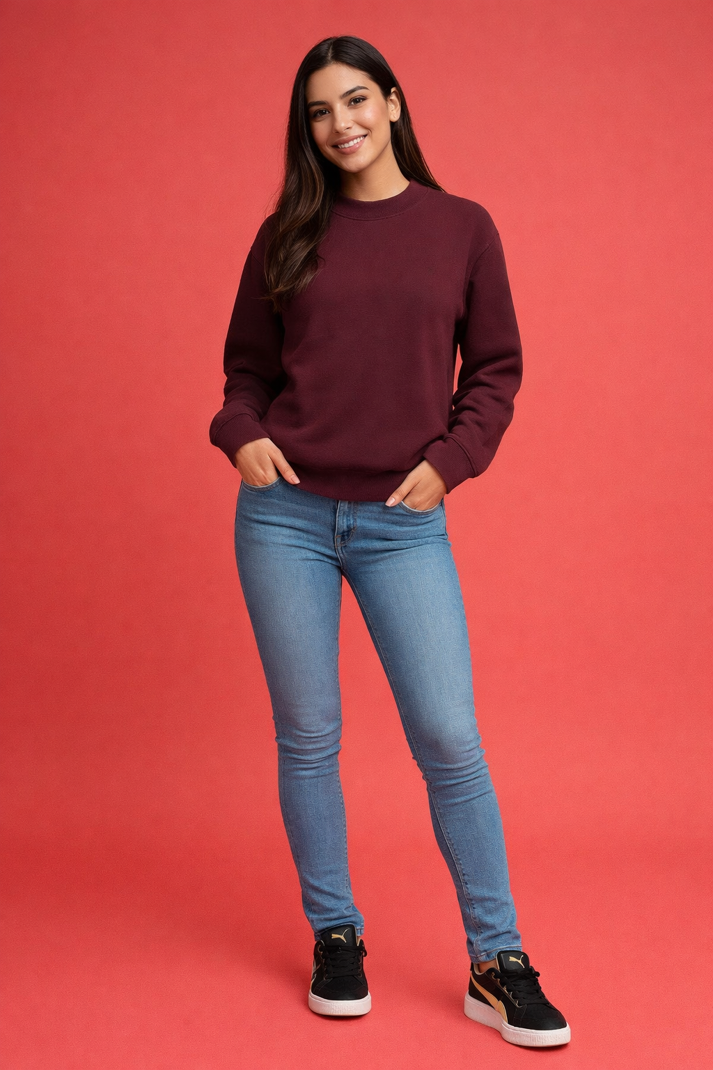 Unisex Fleece Sweatshirt – Premium Winter Essential 300 GSM|