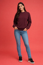 Unisex Fleece Sweatshirt – Premium Winter Essential 300 GSM|