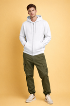 Unisex Premium Zip Hoodie – Unisex Regular Fit, Warm, Heavyweight & Minimal 400 GSM|