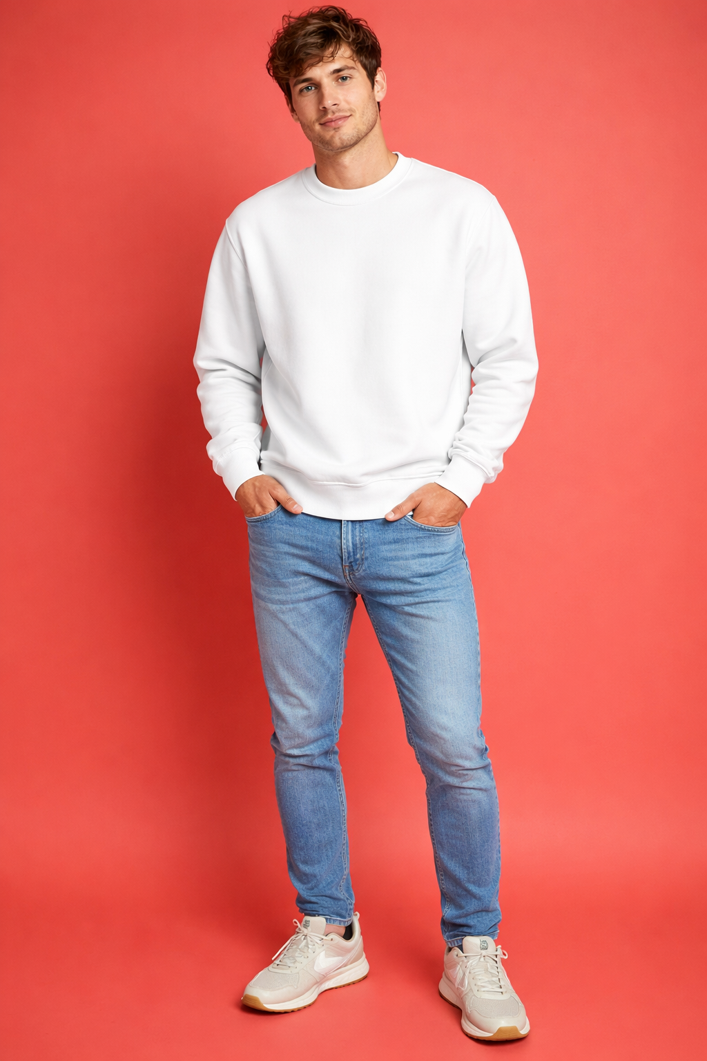 Unisex Fleece Sweatshirt – Premium Winter Essential 300 GSM|