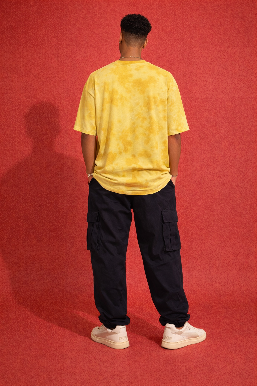 Unisex Tie Dye Oversized T-Shirt — 90% cotton / 10% polyester blend 260 GSM|