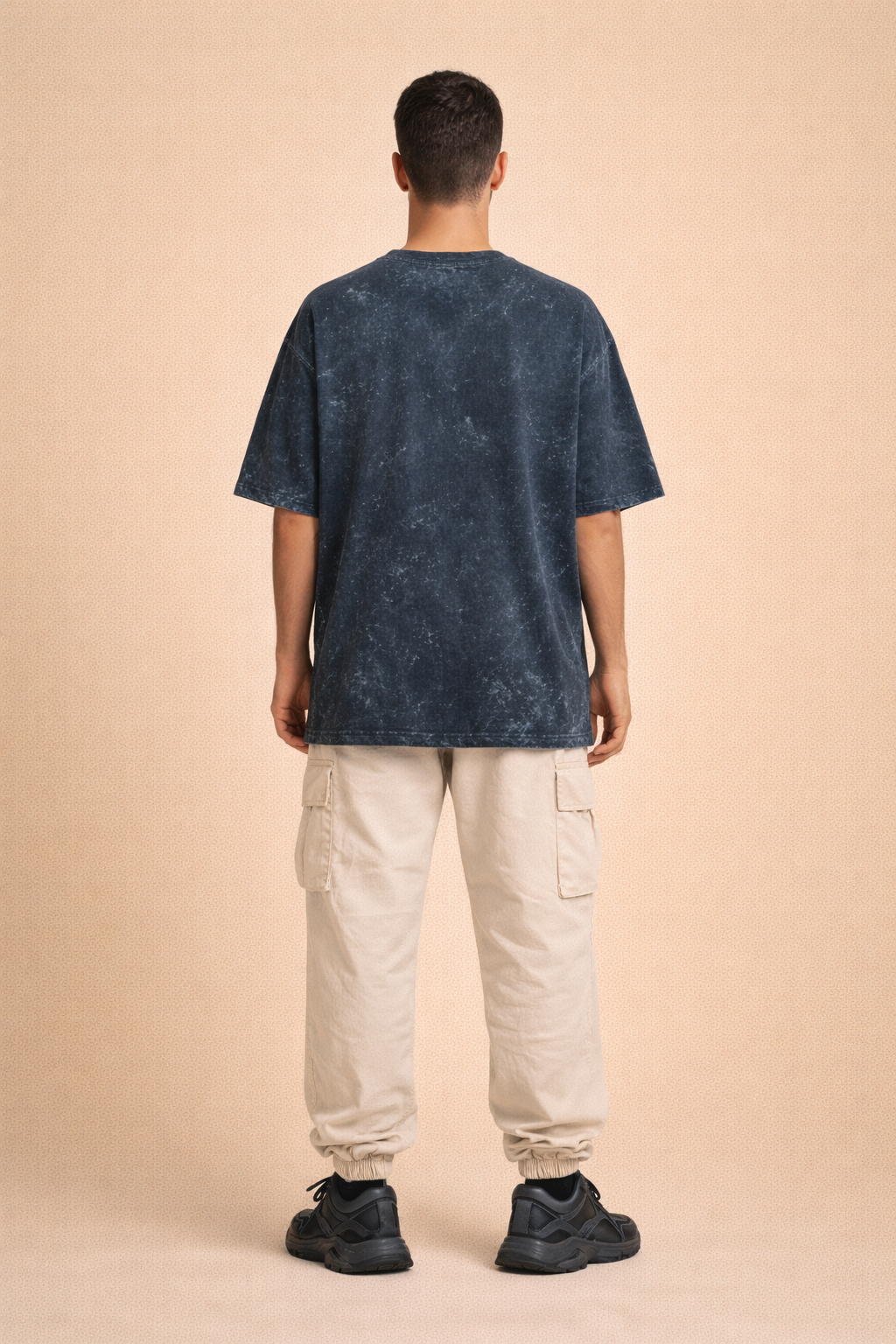 Unisex Acid Washed Oversized Tee — 100% premium cotton 240 GSM|