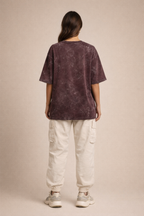 Unisex Acid Washed Oversized Tee — 100% premium cotton 240 GSM|