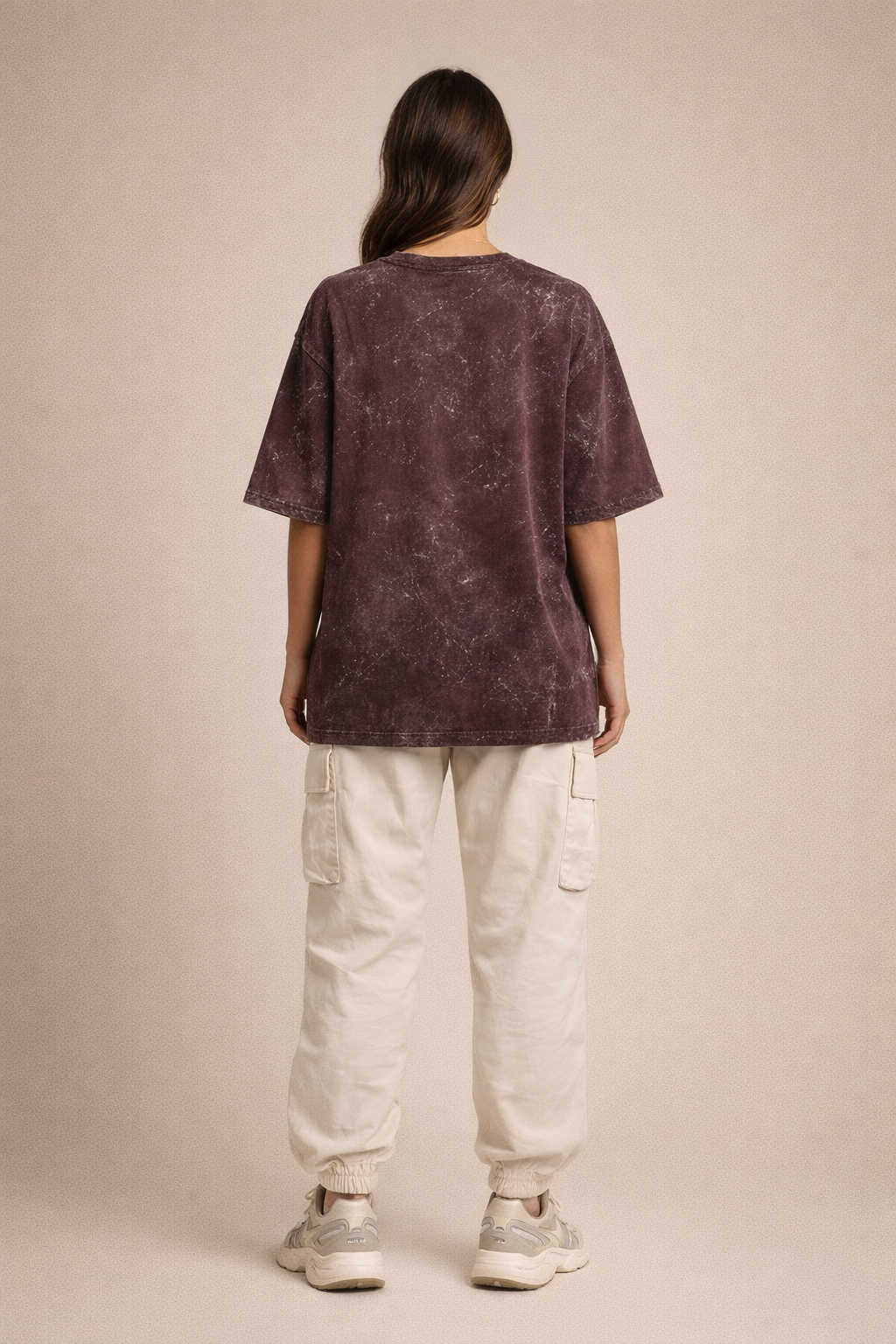 Unisex Acid Washed Oversized Tee — 100% premium cotton 240 GSM|