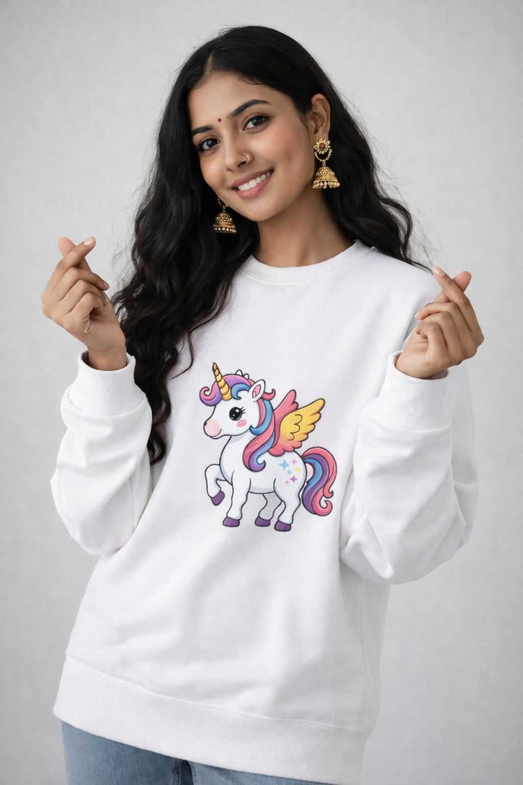 Magic Mane Sweatshirt – Premium Unicorn Fleece Sweatshirt 300 GSM|